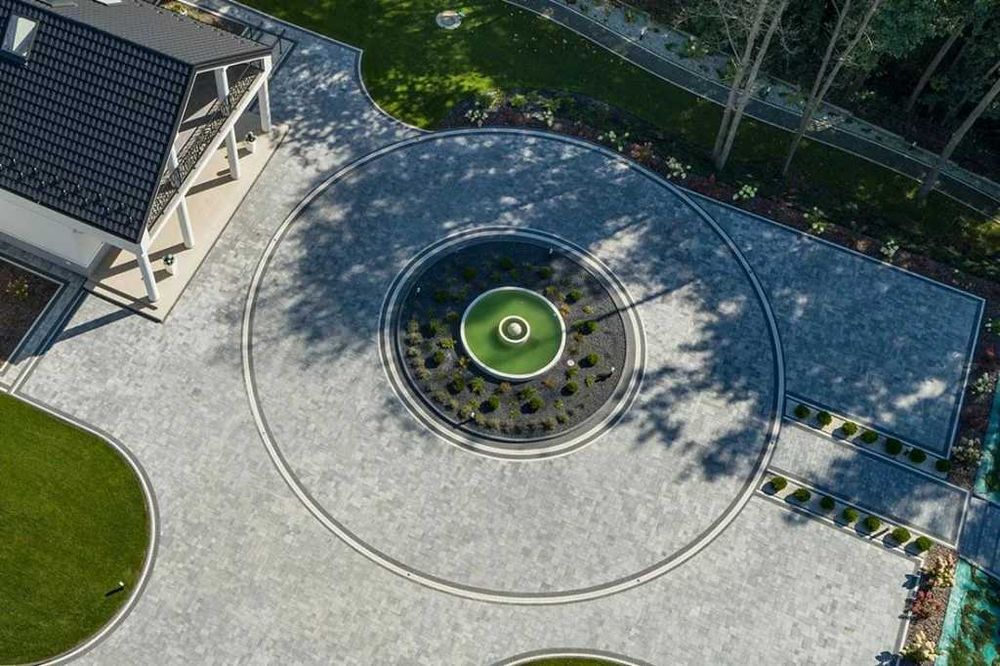 Kostka Visio Wapień Dewoński, Wapień Muszlowy 6cm Color Mix, Bruk-Bet