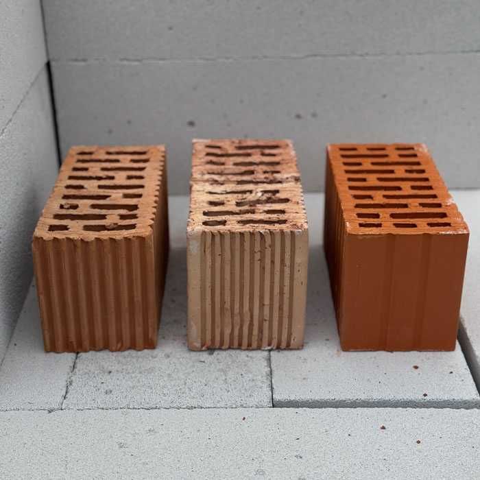 Подвійна цегла 2НФ керамічний блок