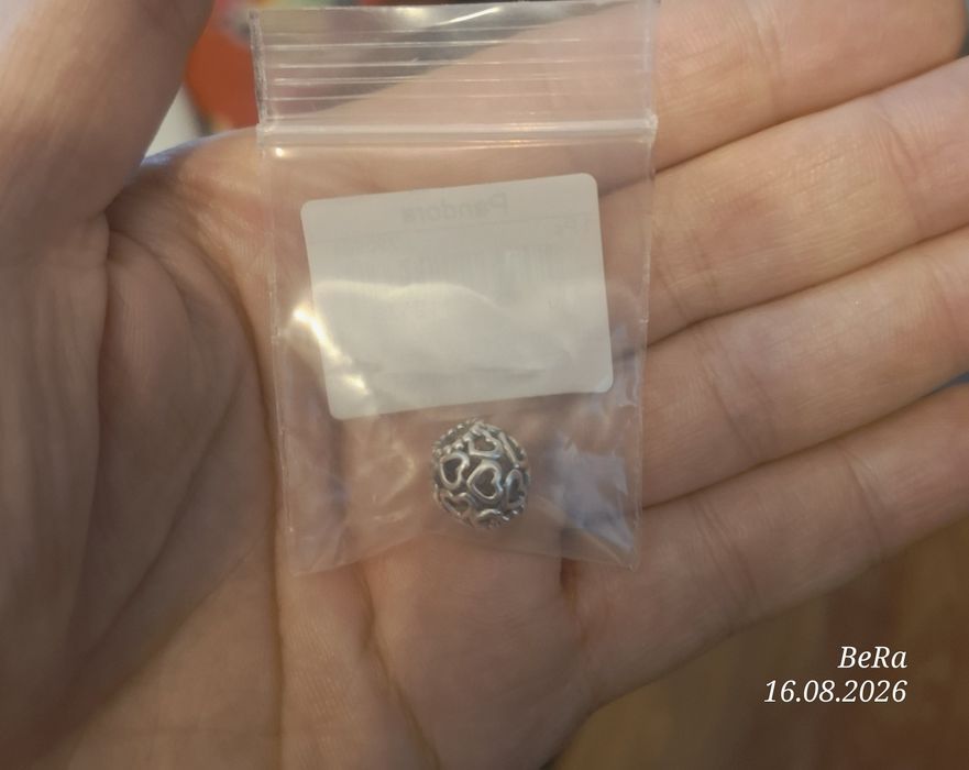 Charms orginalny Pandora Srebro Ale 925