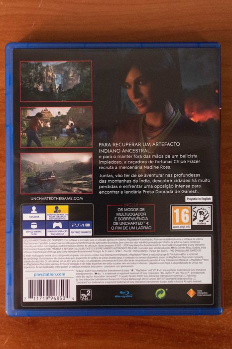 Uncharted: The Lost Legacy (O Legado Perdido PS4)