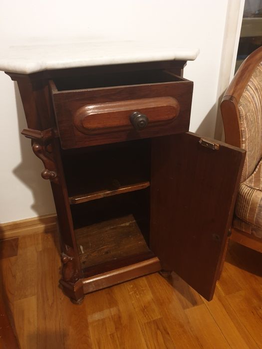 Side table with stone top64741251374978121