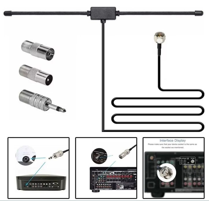 Antena FM z akcesoriami