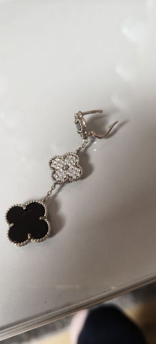 Kolczyki długie Van Cleef