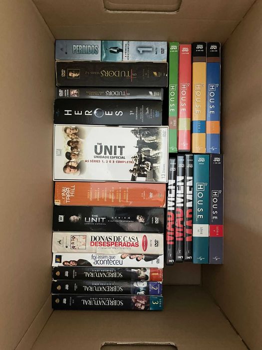 Set DVDs Séries - Supernatural, How I Met Your Mother, CSI e Mais!