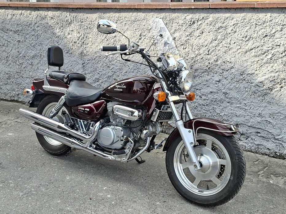 Hyosung Aquila GV 125 kat.B rok 2004 mały przebieg, transport pod dom