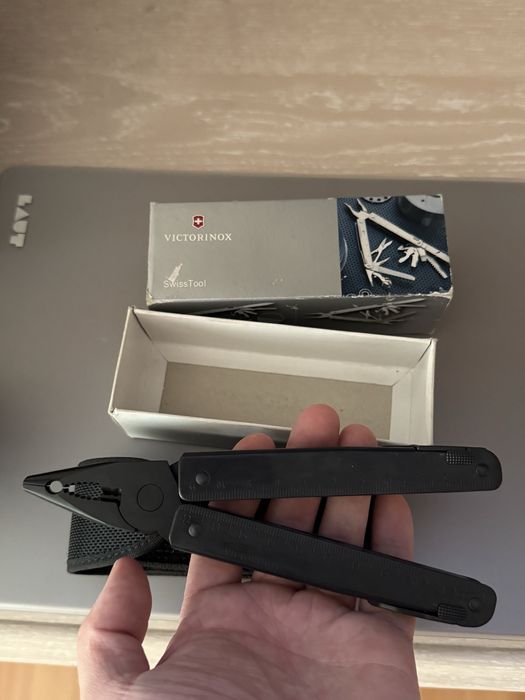 Мультитул Victorinox Swisstool 115 мм, як Leatherman, але краще