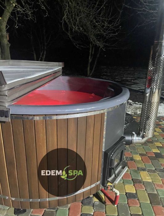 SPA на дровах. Vip баня. Купель на вулиці. Джакузі. Лазня