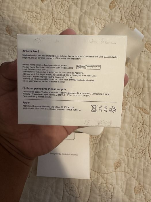 AirPods Pro 3 | Garantia Apple Até 2027 • Envio Imediato*