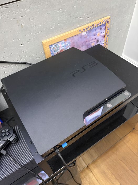 Playstation 3 slim CFW evilnat dwa pady oryginalne