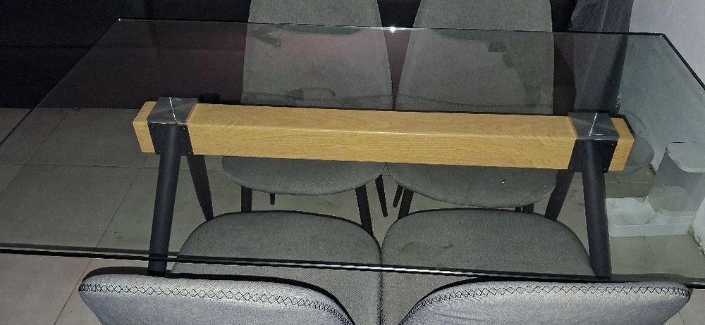 Mesa de jantar vidro