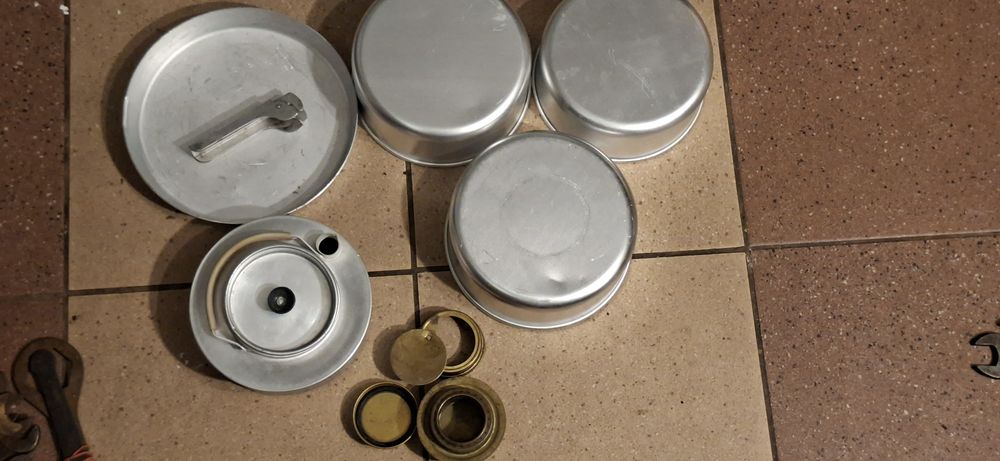 Zestaw turystyczny aluminiowy PRL