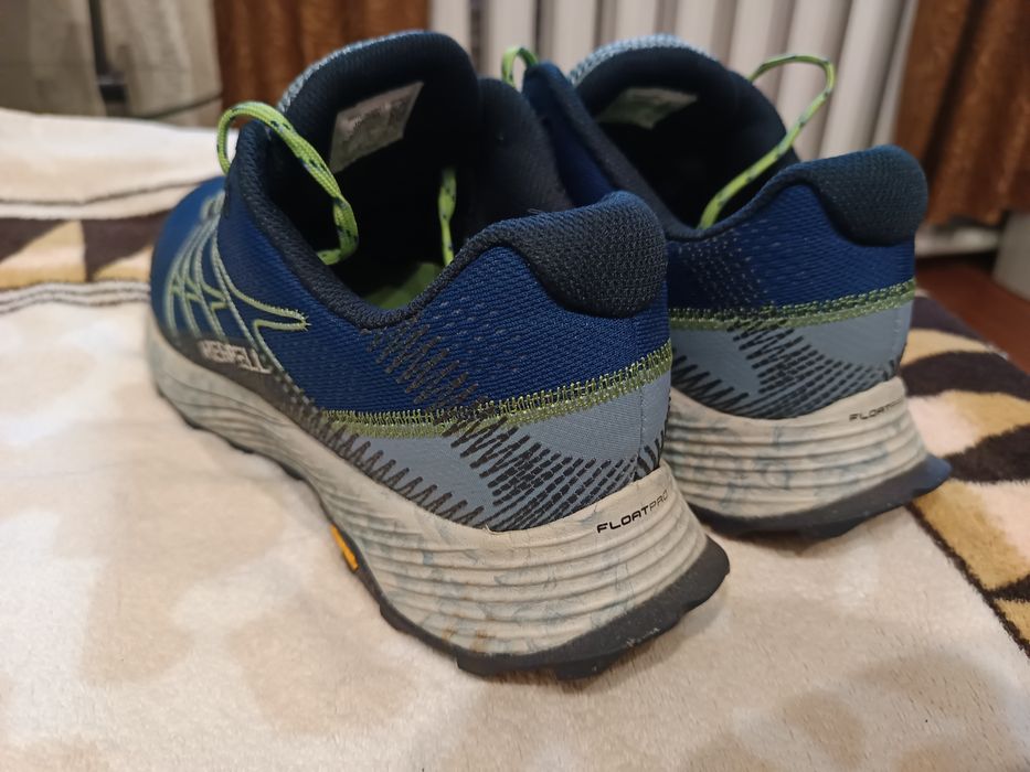 кроссовки для бега Merrell vibram 42 размер. Стелька 27см.