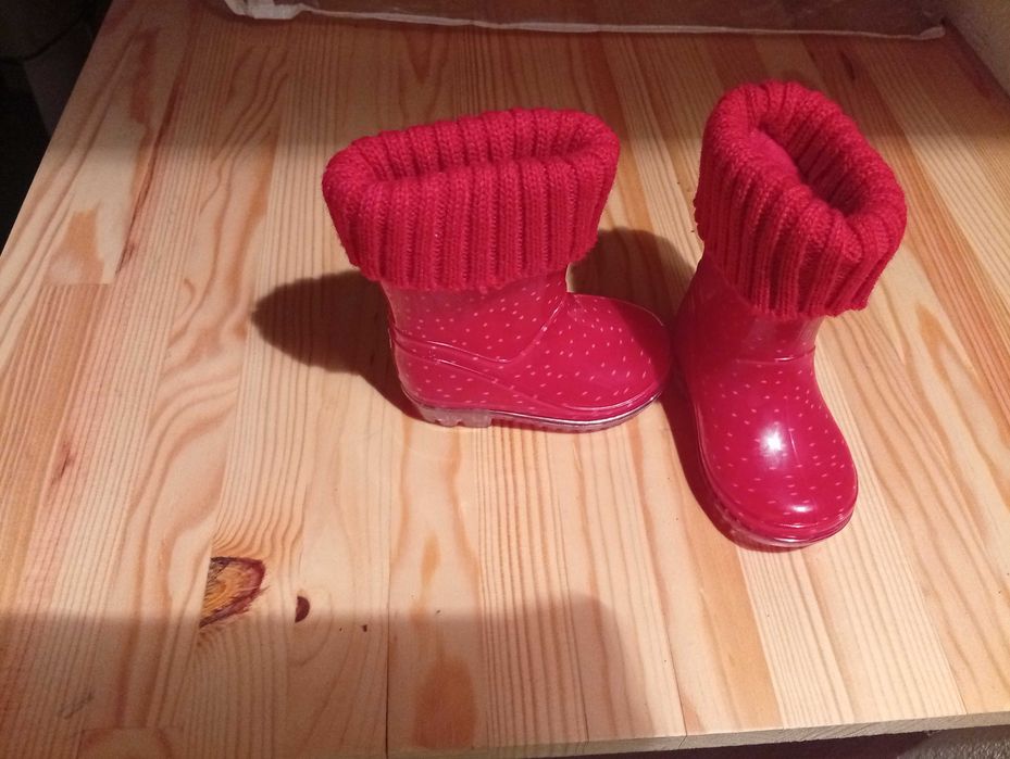 Botas de borracha criança, TAM. 18-19