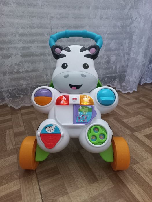 Інтерактивні ходунки толокар від Fisher Price Зебра