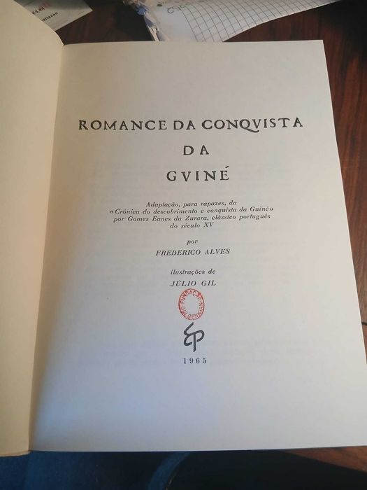Frederico Alves, Romance da Conquista da Guiné