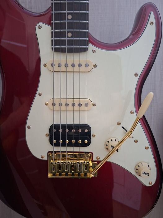 JET Guitars JS-480 WR G z Paskiem i Futerałem