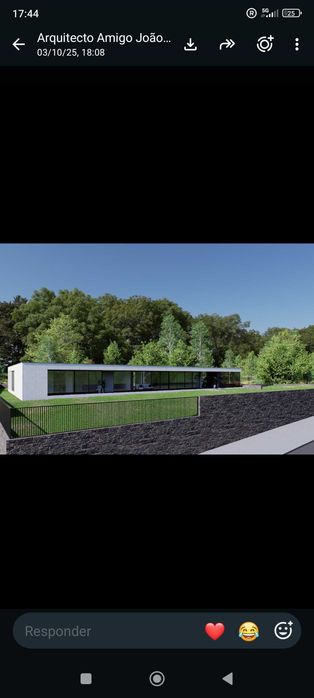 Terreno com projecto aprovado