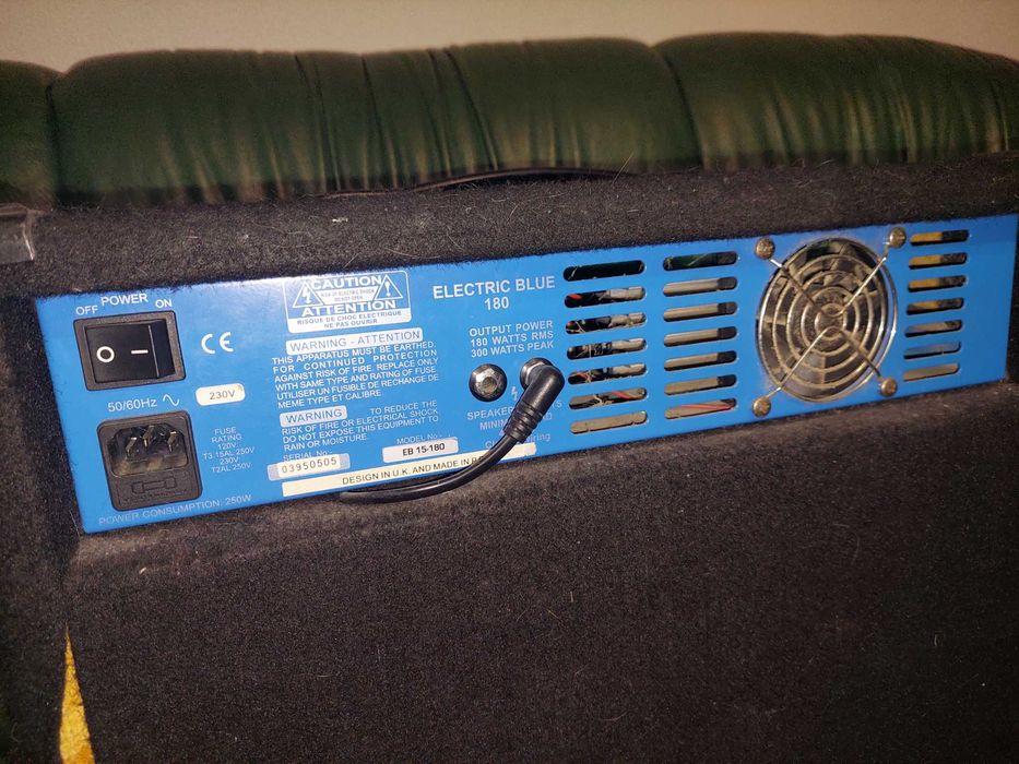 Combo de baixo Ashdown Eletric Blue 180