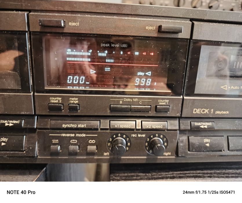 Technics magnetofon.