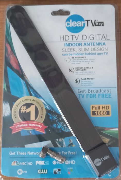 Цифрова HD-антена Clear TV Key (робочий стан)