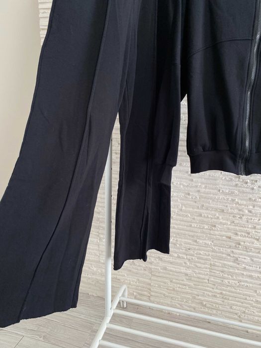 Wassyl dres set szerokie spodnie kant + bomber bluza