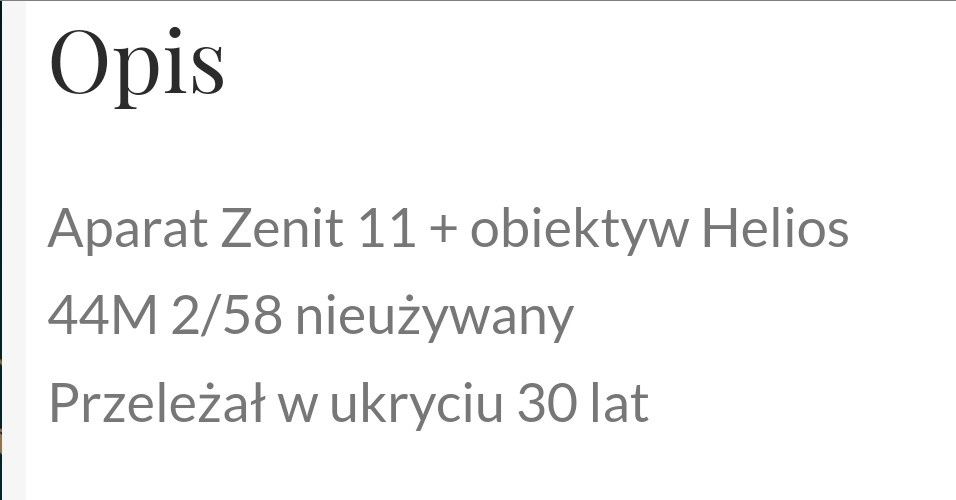 Aparat Fotograficzny