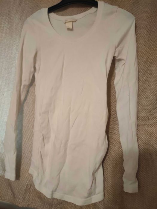 Zestaw 5 ubrań ciążowych, sukienka, 2*tunika, ogrodniczki, koszulka