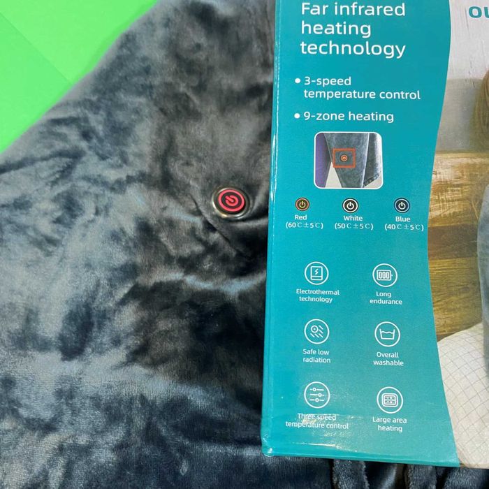 Покрывало с подогревом 3 режима, работает от USB