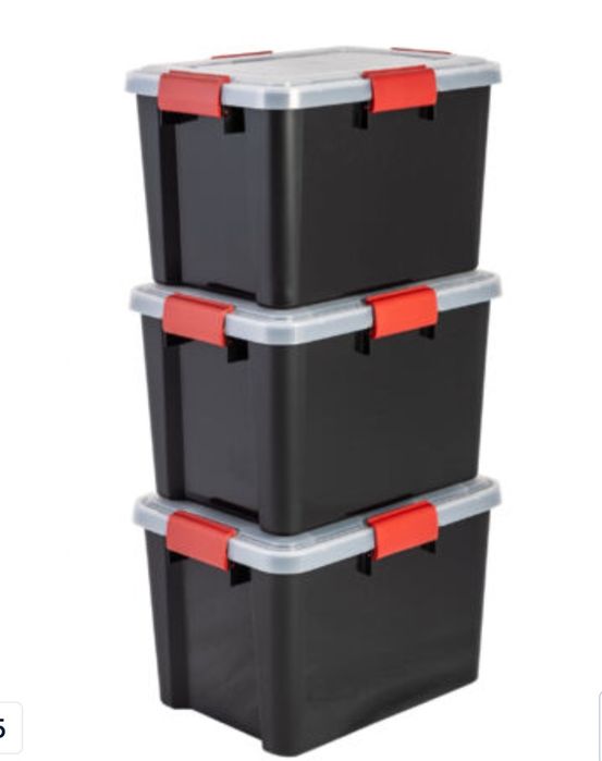 Zestaw 3x pudełko do przechowywania 20L
