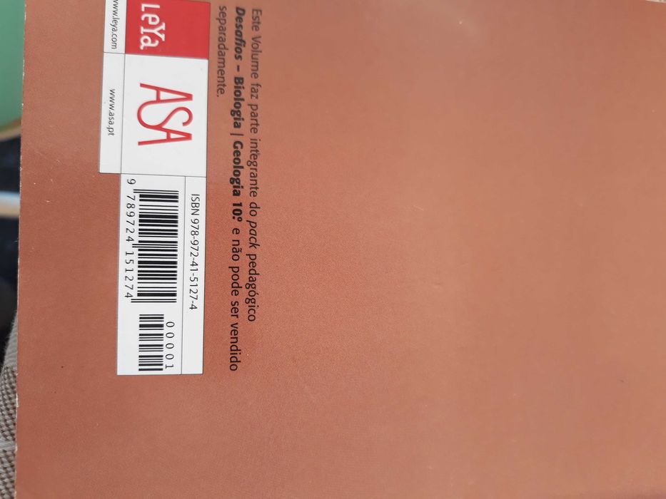 " Desafios " , vol.1 e 2, para biologia 10° ano