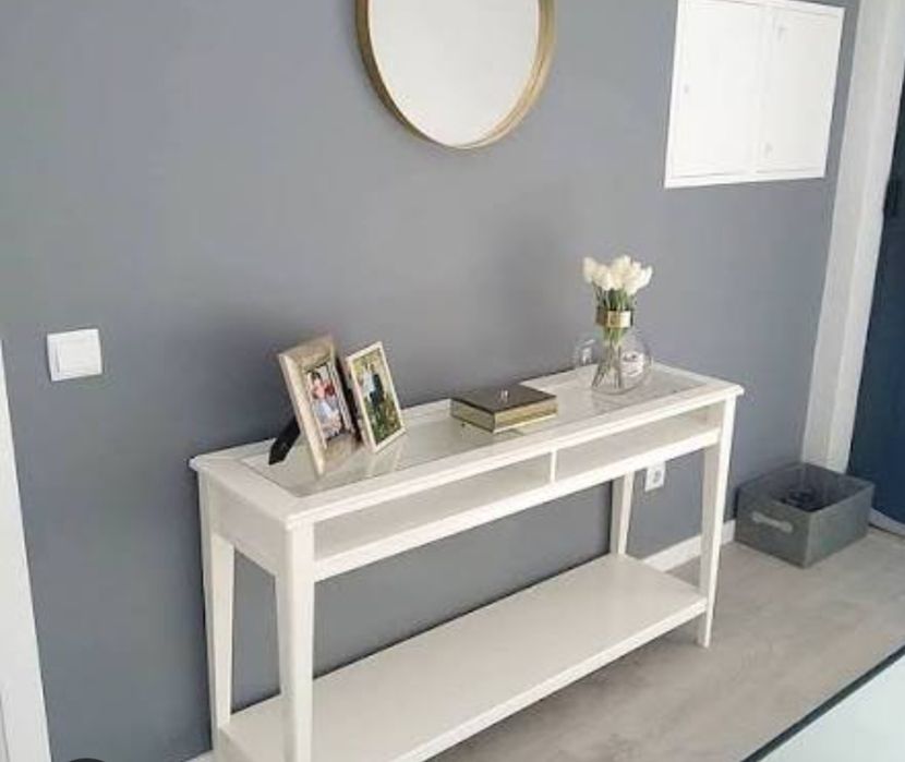 Konsola  biała Ikea Liatrop