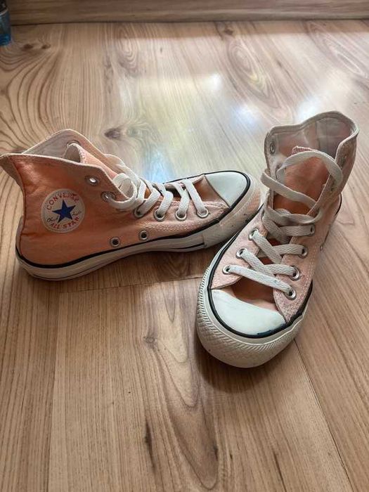 Converse trampki tenisówki Vintage Look brzoskwiniowe pomarańczowe 35