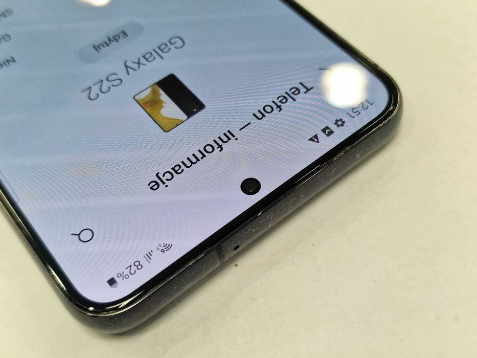 Samsung Galaxy S22 Dual SIM/ 8GB/ 128GB/ Grade C+/ Phantom Black