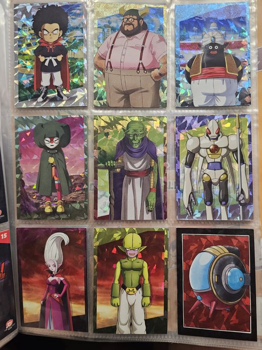 Wymienię karty dragon ball daima crystal, rainbow, limitowana