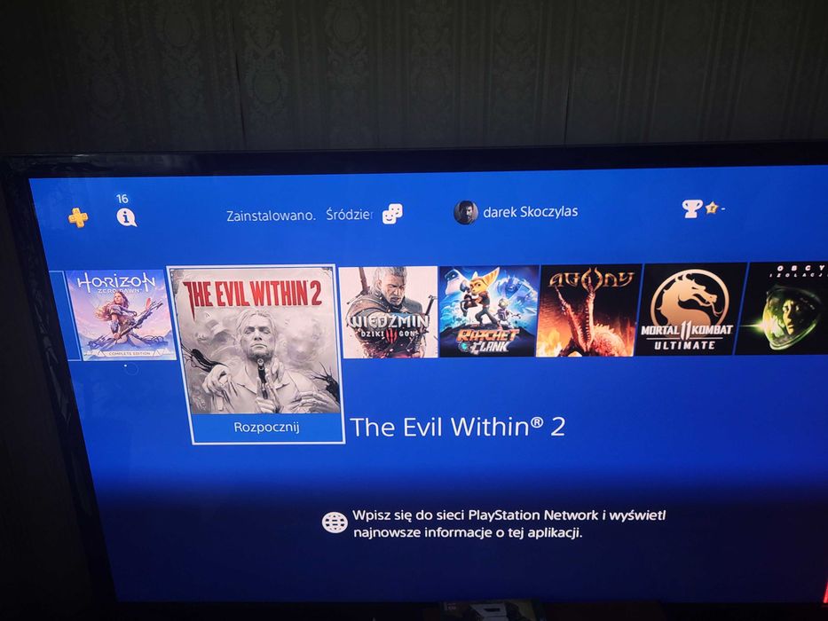 Konsola PS4 Pro 1TB + Pad+ 13 Gier