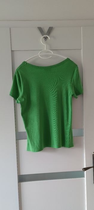 T-shirt bluzka top L 40 InWear zielony bawełna