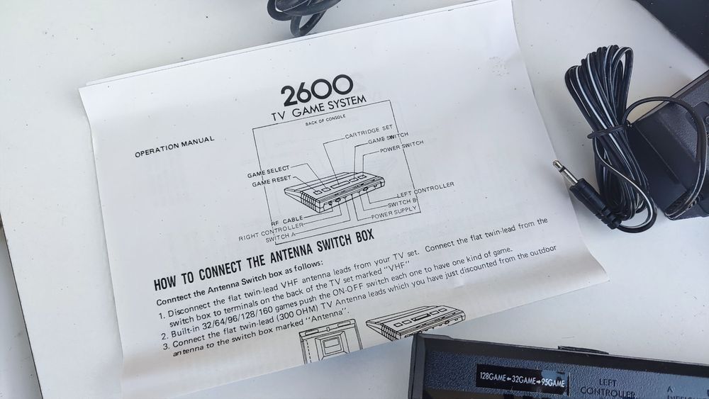 Consola Video Computer 2600 -NOVA- compatível com Atari