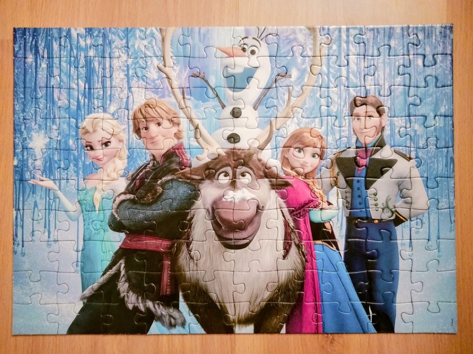 Puzzle Frozen 2x100 peças