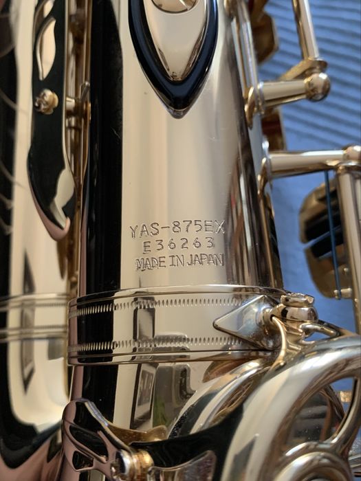 Saxofone Alto Yamaha YAS 875 Custom EX