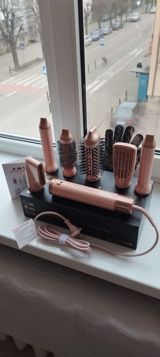 Багатофункціональний Іонний Фен 6 в 1(1300Ват)