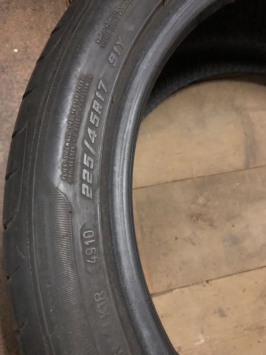 Резина GOOD YEAR EAGLE F1 225/45/17 91Y