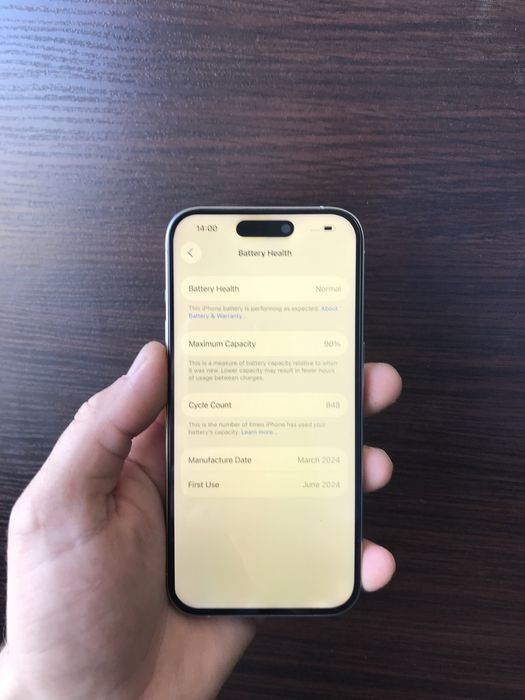 Apple iphone 15 Pro 256Gb White Titanium Neverlock