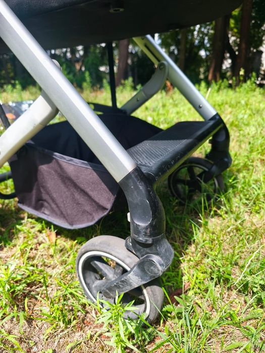 Cybex Balios S & Cot S 2 w 1 Denim B/Lavastone Black +gratisy