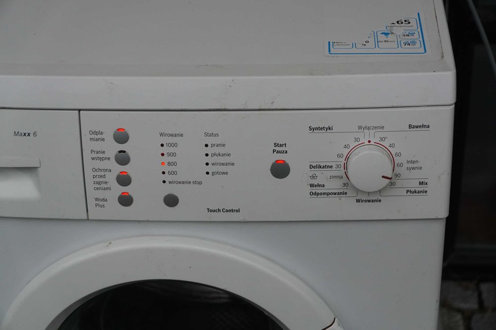 Pralka Bosch serii 6.