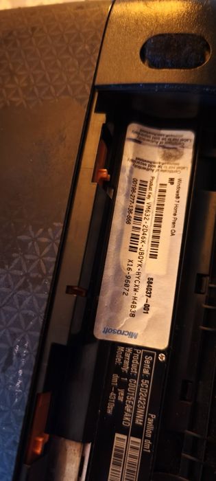 Notebook HP pavilion dm1