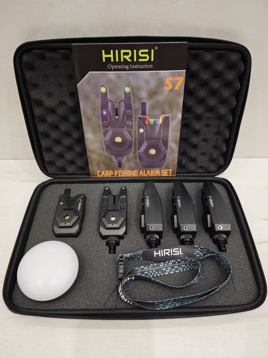 Комплект клювання сигналізаторів із пейджером Hirisi S7 4d 4+1