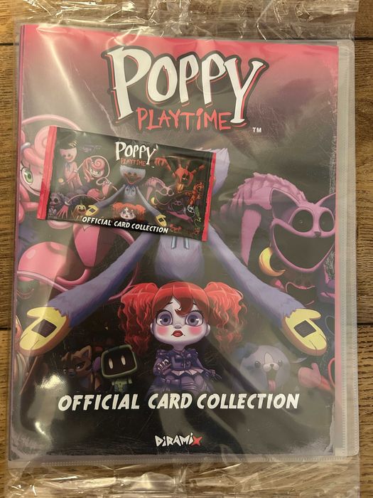Album na karty Poppy Playtime, razem 6 saszetek kart