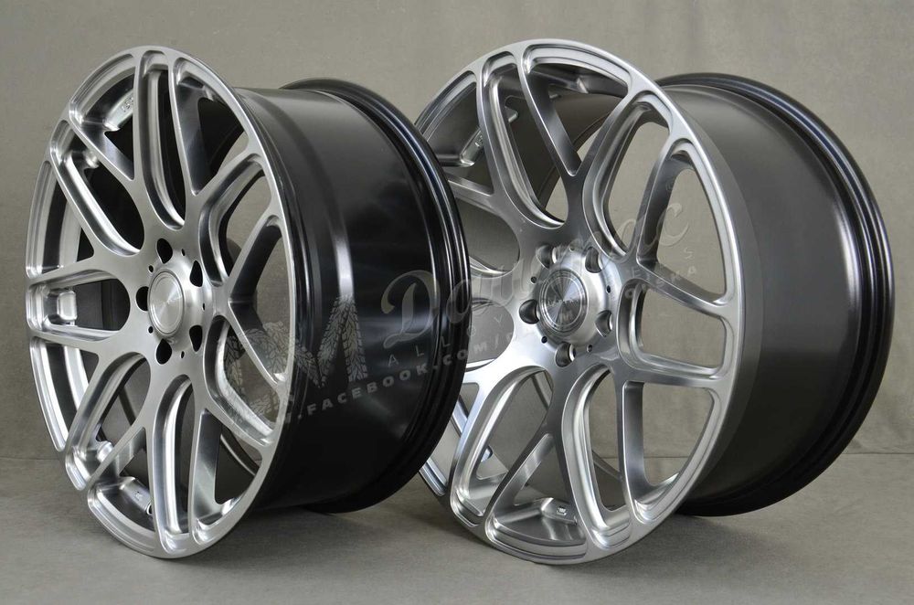 Felgi ISPIRI ISR10 19'' 8,5 ET15 + 10 ET22 5x120 Diamond Silver