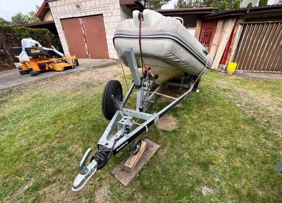 BRIG 4.88 RIB + Honda 80 KM + Przyczepa Brenderup | Zarejestrowany | Komplet