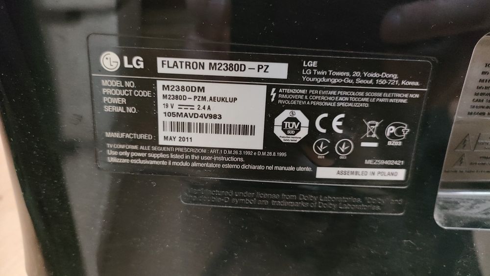 Telewizor LG 23 cale fullhd